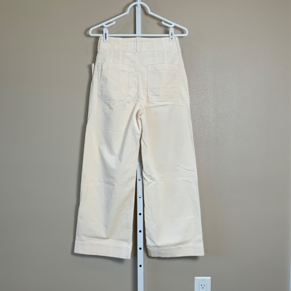 Anthropologie The Colette Cropped Wide-Leg Corduroy Pants by Maeve - Picture 13 of 16